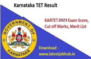 KARTET Cut Off Marks 2023 Karnataka TET Qualifying Marks