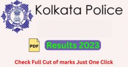 Kolkata Police Constable Cutoff Marks