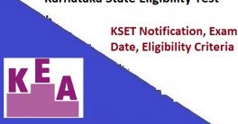 KEA KSET Exam Date