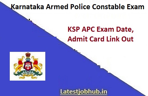 KSP Admit Card