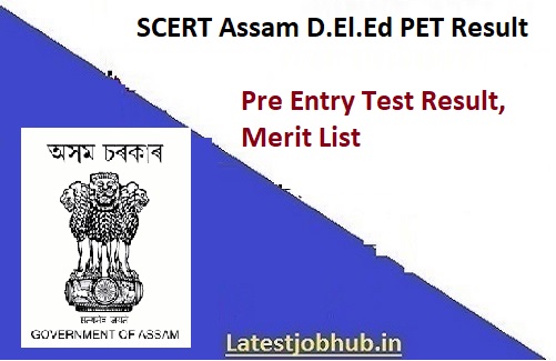 Assam D.El.Ed Result Cutoff