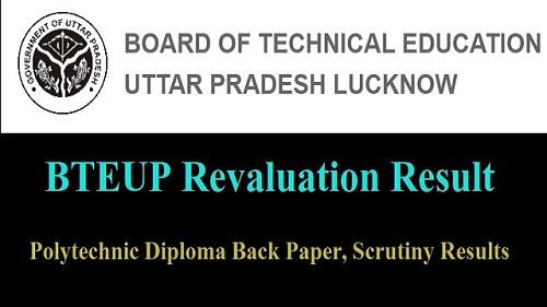 BTEUP Revaluation Result 2023-24 