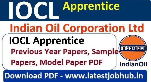 IOCL Apprentice Previous Year Papers 2023