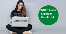 NHPC Junior engineer Result 2023