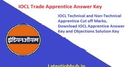 IOCL Apprentice Exam Solution