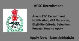 Assam PSC Jobs
