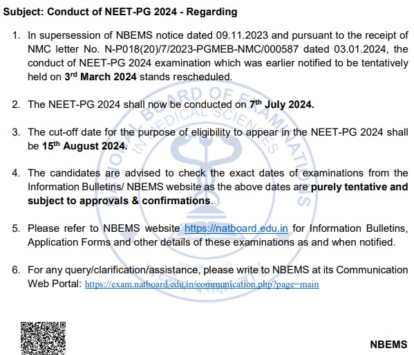 NEET PG Application Form 2024 
